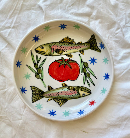 Fresh Catch Serving Bowl, Four