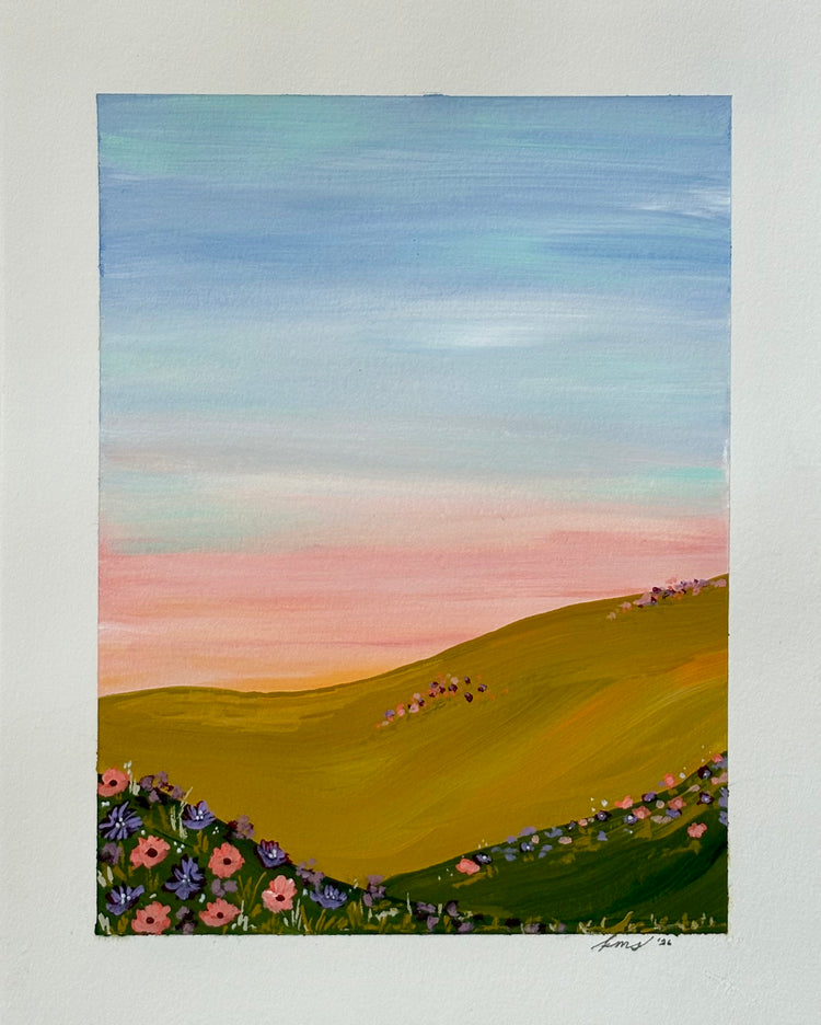 Warm Wildflower Meadow, Four