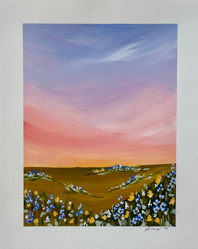 Warm Wildflower Meadow, Five