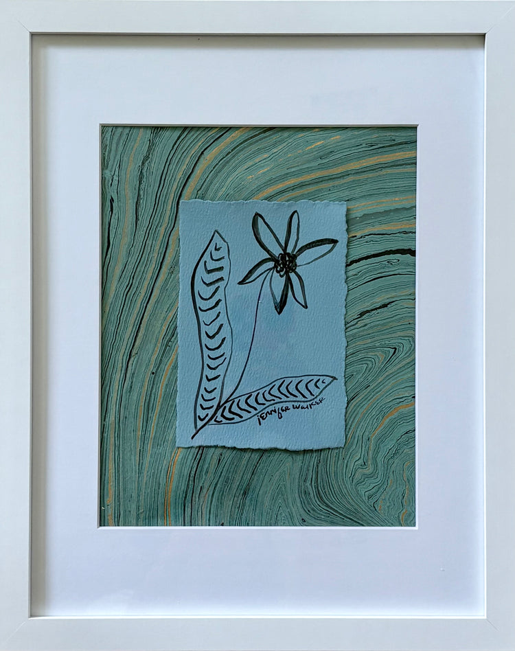 Marbled Botanicals, no. 4