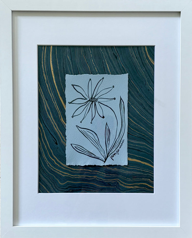 Marbled Botanicals, no. 9