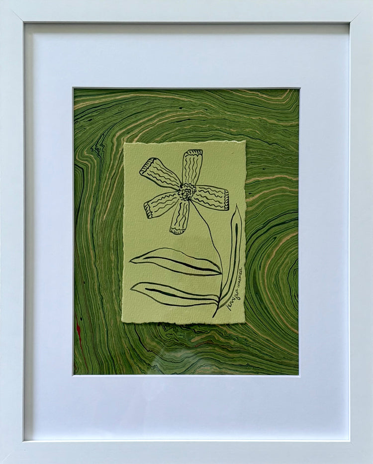 Marbled Botanicals, no. 1