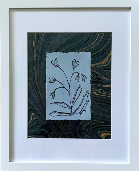 Marbled Botanicals, no. 8