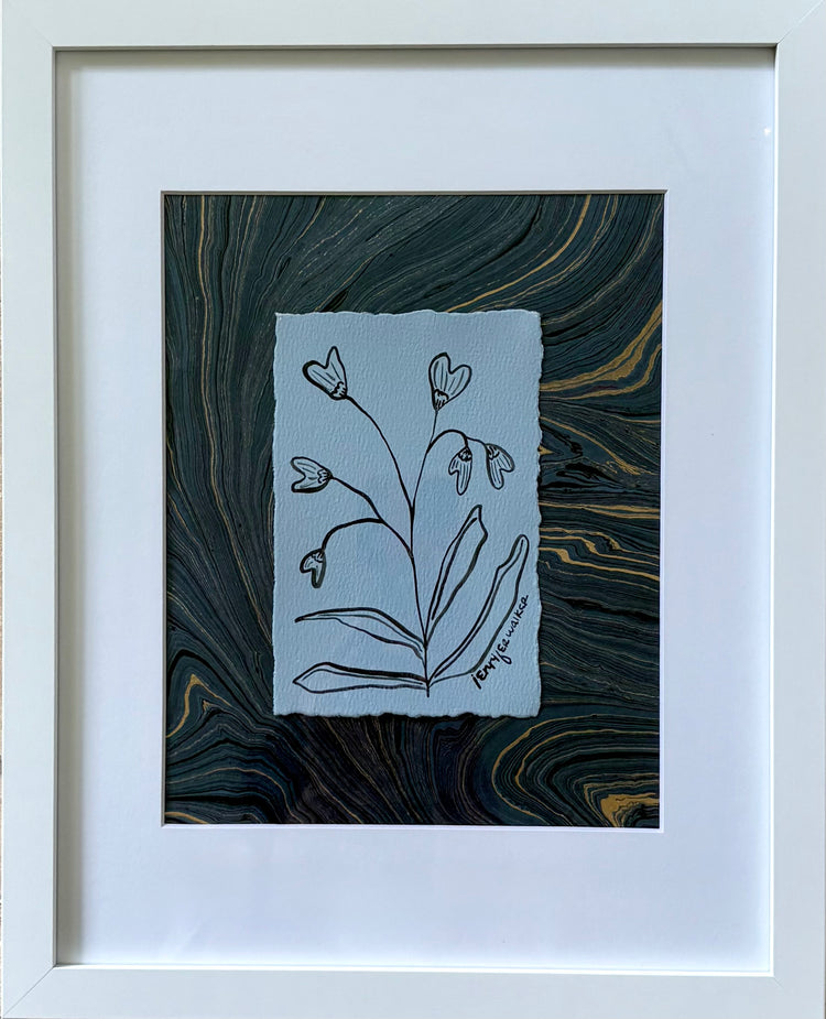 Marbled Botanicals, no. 8