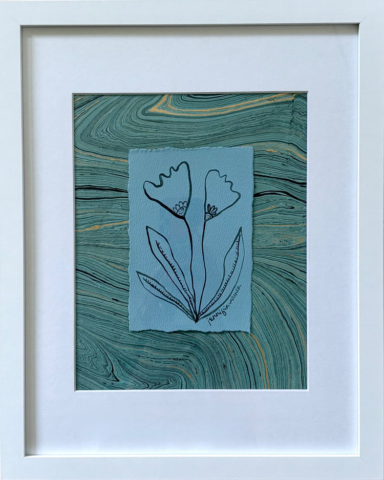 Marbled Botanicals, no. 5