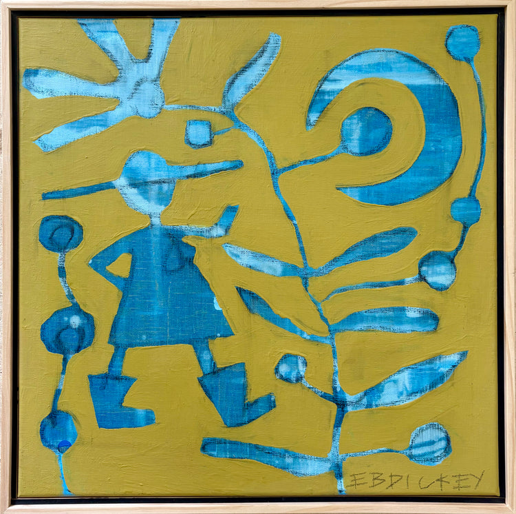 Patient Gardener in Chartreuse, One
