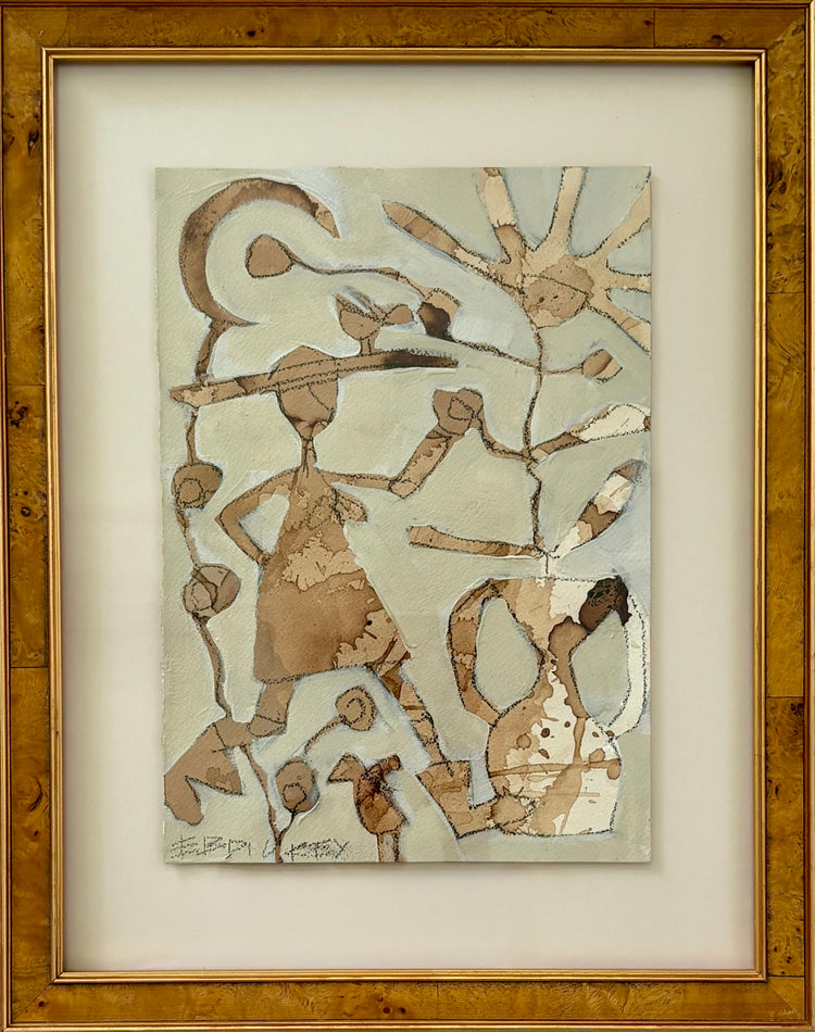 Patient Gardener in Coffee, One
