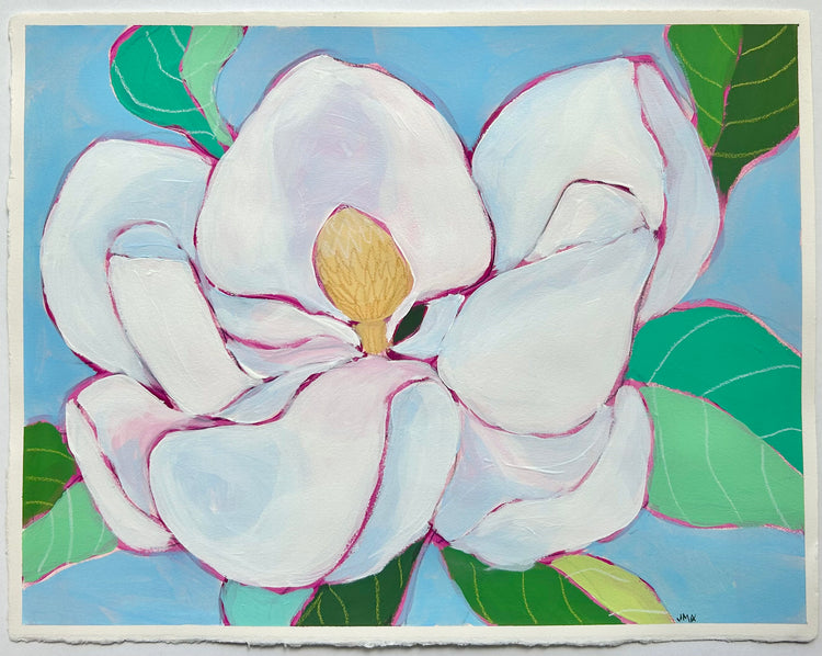 Sunlit Magnolias, Nine