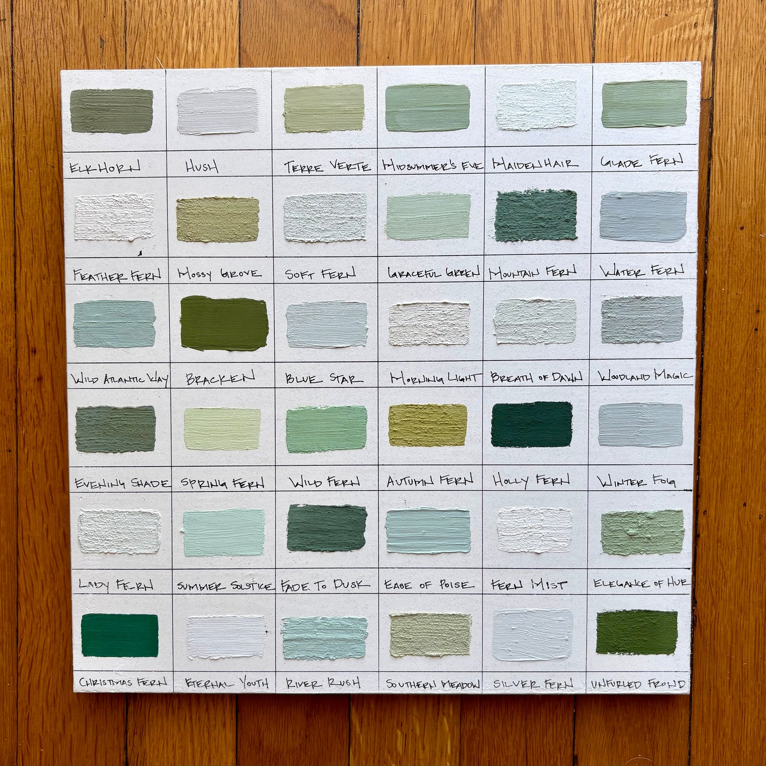 Color Board, Two – The Campbell Collective